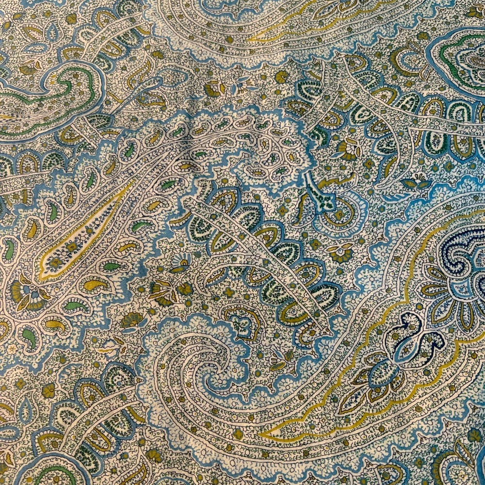 Vintage standard Ralph Lauren paisley pillow shams
